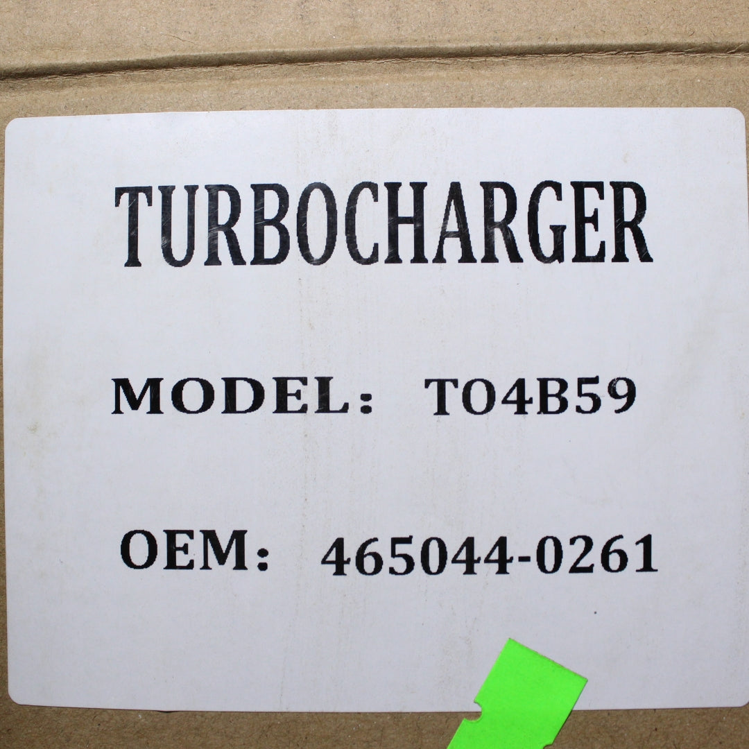 Turbo T04B59 Global Turbos para Maquinaria Pesada Komatsu