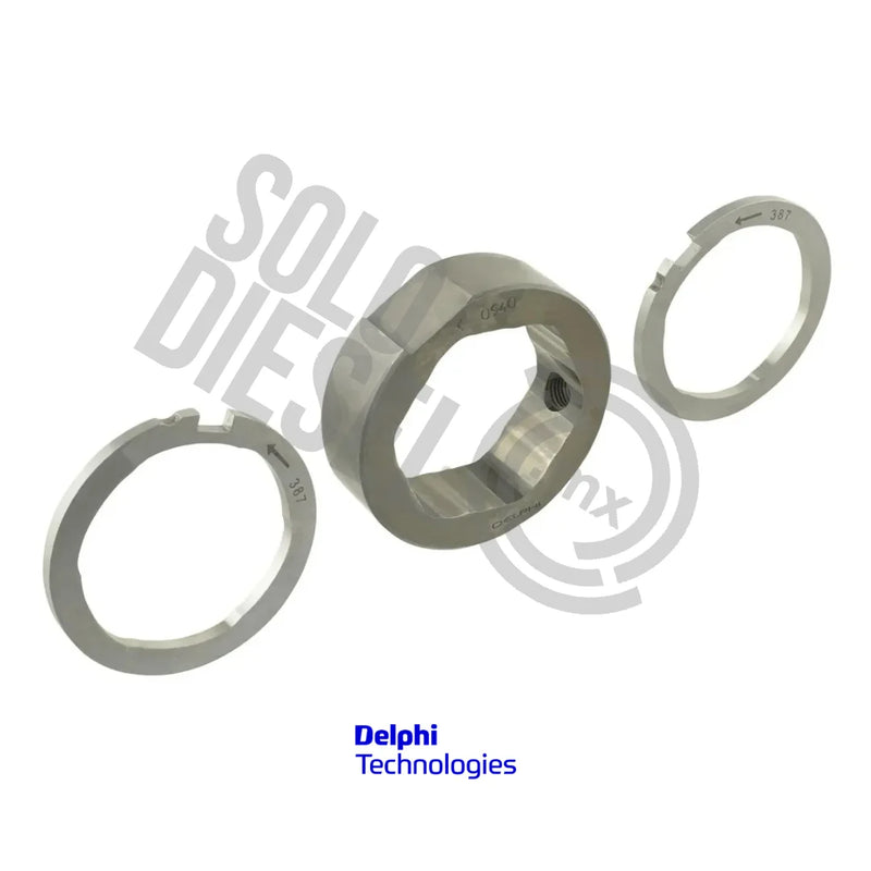 Kit Anillo de Levas y Placa de Espiral 28369010 Delphi para Bomba Diésel DP310 — Perkins 1104C / Caterpillar C4.4 / Chevrolet Colorado 2.8TD