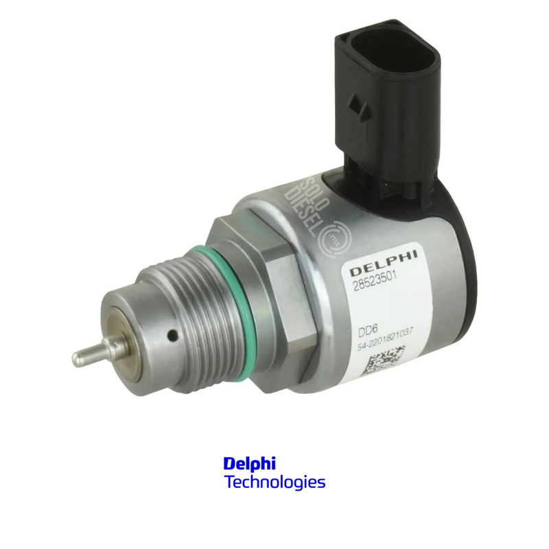 Válvula IMV de Presión de Riel 28487439 Delphi 2.0 TDI — VW Crafter / Transporter / Golf / Audi A3-A6 / SEAT / Skoda