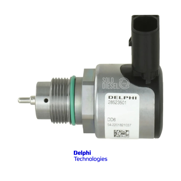 Válvula IMV de Presión de Riel 28487439 Delphi 2.0 TDI — VW Crafter / Transporter / Golf / Audi A3-A6 / SEAT / Skoda