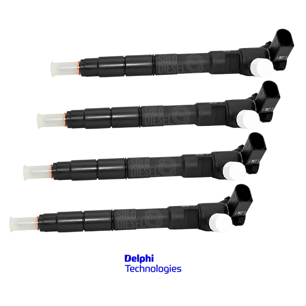 Inyector Common Rail 28543147 Delphi CRI para VW Transporter T6 / Caravelle / Multivan / California 2.0 TDI 2018+ KIT +4
