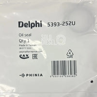 Retén 5393-252U Delphi para Bomba Diésel DPA / DP100 CAV — Perkins, Ford, Renault, Volvo, Leyland