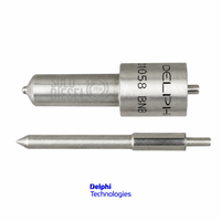 Tobera 6801088 Delphi para Inyector Diésel — Perkins C4.40 / JCB / Massey Ferguson 4245-6130