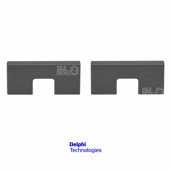 Kit 2 Aspas de Bomba de Transferencia 7123-019 Delphi para Bomba Diésel DPA / DPS CAV — Perkins, Ford, Massey Ferguson, John Deere