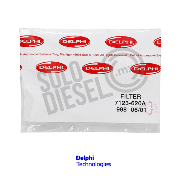 Filtro de Nylon de Placa de Extremo 7123-620A Delphi para Bomba Diésel DPA / DPS / DPG CAV — Perkins, Ford, Cummins, JCB, John Deere