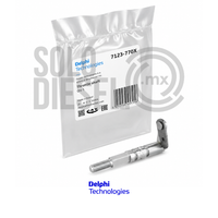 Flecha Eje de Acelerador 7123-770X Delphi para Bomba Diésel DP210 / DP310 CAV — Massey Ferguson, Ford New Holland, John Deere, JCB