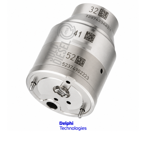 Actuador EUI E3 4 Pines 7135-588 Delphi para Inyector Diésel — Volvo D12 / FH12 / FM12 / EC480 / Renault D13