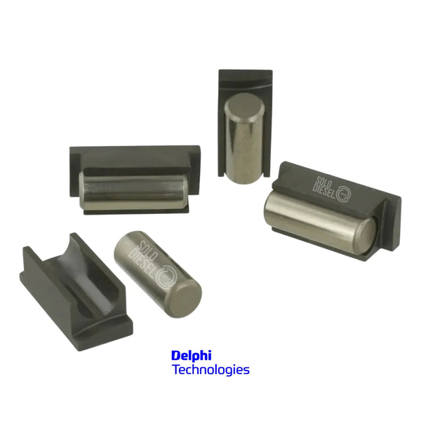 Conjunto Rodillos y Zapatas 7135-72N Delphi para Bomba Diésel DPA / DP200 CAV 4 Émbolos — Perkins, Ford, Massey Ferguson