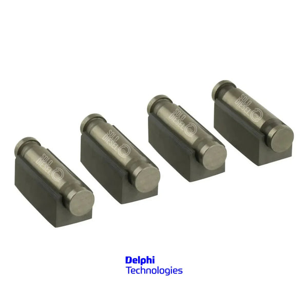 Kit Rodillos y Zapatas 7135-72S Delphi para Bomba Diésel DP200 / DP210 / DP310 CAV 3 Émbolos — Perkins 6.354 / Massey Ferguson / Ford