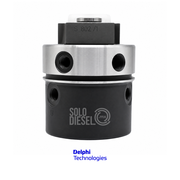 Cabezal Hidráulico 7139-764S Delphi para Bomba Diésel DPA CAV 3 Cilindros 8.5mm — Perkins 3.152 / Massey Ferguson 135-240
