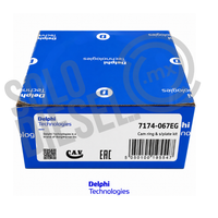 Aro Anillo de Levas 7174-067EG Delphi para Bomba Diésel DP200 CAV — Kit Anillo y Placa Espiral