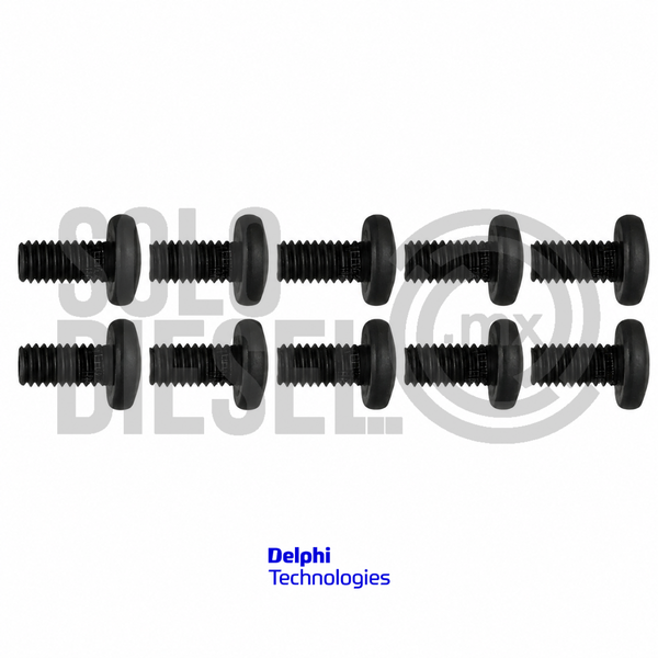 Tornillo 7174-350A Delphi para Bomba Diésel DPS / DP200 / DP210 / DP310 CAV — M4x0.7 x 11mm (Paquete 10 pzs)