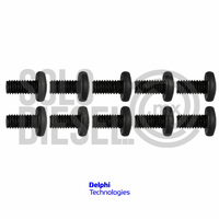 Tornillo 7174-350A Delphi para Bomba Diésel DPS / DP200 / DP210 / DP310 CAV — M4x0.7 x 11mm (Paquete 10 pzs)
