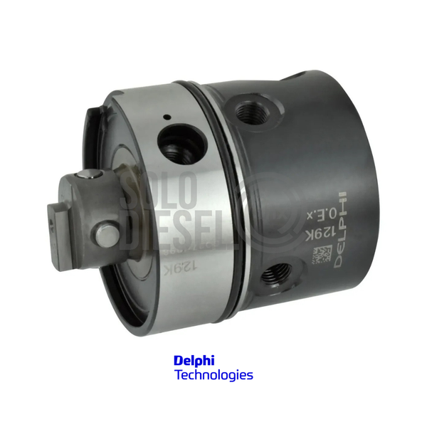 Cabezal Hidráulico 7183-129K Delphi para Bomba Diésel DPS CAV 4 Cilindros 7mm — Fiat 8045 / Iveco 8041-8045 / New Holland