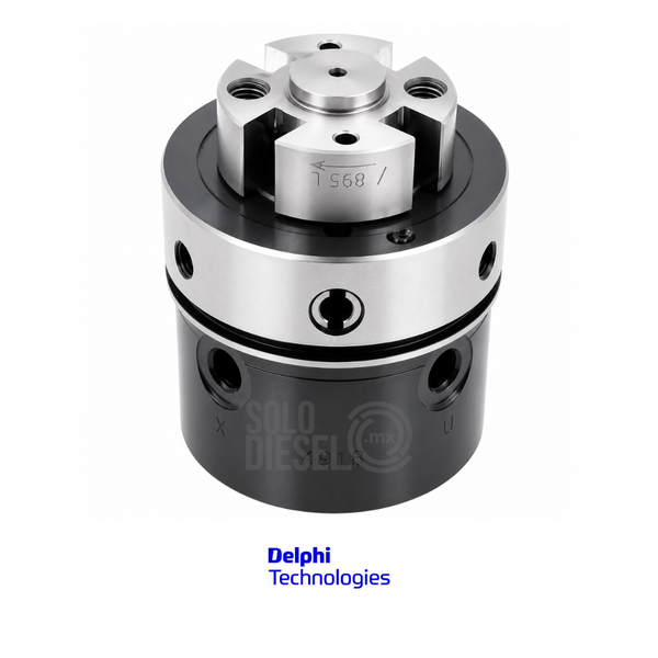 Cabezal Hidráulico 7184-082L Delphi para Bomba Diésel DPA CAV 4 Cilindros 7mm — Perkins Vista A / Bombas 3349F