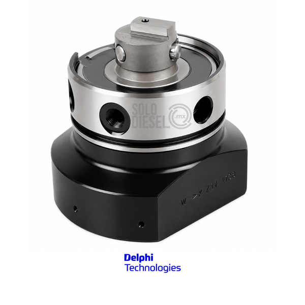 Cabezal Hidráulico 7185-196L Delphi para Bomba Diésel DP200 CAV 6 Cilindros — Ford / New Holland 7830-8030 6.4L