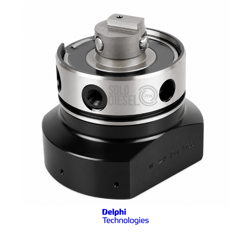 Cabezal Hidráulico 7185-196L Delphi para Bomba Diésel DP200 CAV 6 Cilindros — Ford / New Holland 7830-8030 6.4L