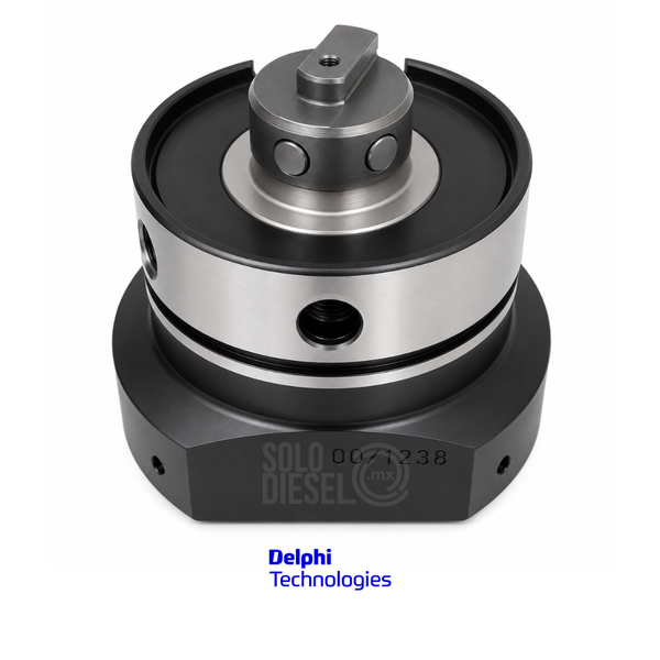 Cabezal Hidráulico 7185-196L Delphi para Bomba Diésel DP200 CAV 6 Cilindros — Ford / New Holland 7830-8030 6.4L