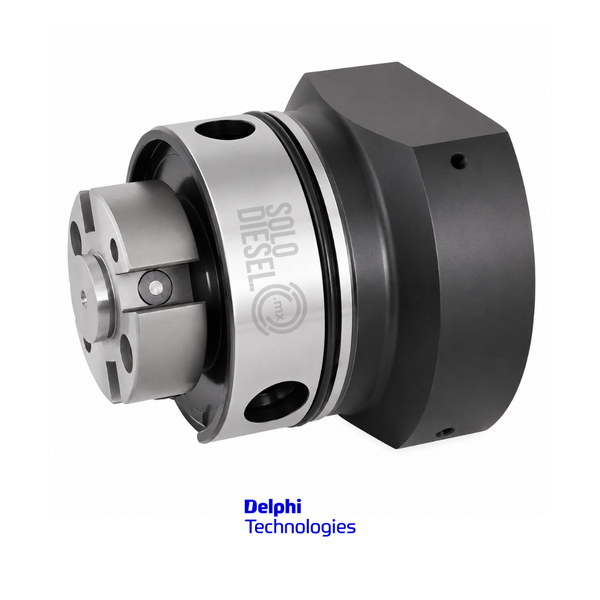 Cabezal Hidráulico 7185-608L Delphi para Bomba Diésel DP200 CAV — Perkins 1004.4T / Caterpillar / Bombas 8920A