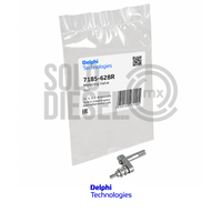 Válvula Dosificadora 7185-628R Delphi para Bomba Diésel DP200 CAV — Variante R (B4-B7) · Perkins 4.236 / 6.354 / Massey Ferguson