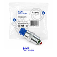 Bobina Solenoide 12V 7185-900G Delphi para Bomba Diésel DPA / DPS / DP200 CAV — Perkins, Massey Ferguson, JCB