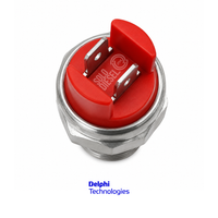 Bobina Solenoide 24V 7185-900P Delphi para Bomba Diésel DPA / DPS / DP200 CAV — Terminal Doble / Tapa Roja