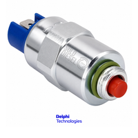 Bobina Solenoide 12V 7185-900T Delphi para Bomba Diésel DPA / DPS / DP200 / DP300 CAV — Terminal Doble M14x1.5