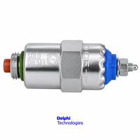 Bobina Solenoide 12V 7185-900W Delphi para Bomba Diésel DPA / DPS / DP200 / DP210 / DP310 CAV — John Deere / Perkins / Ford / Fiat