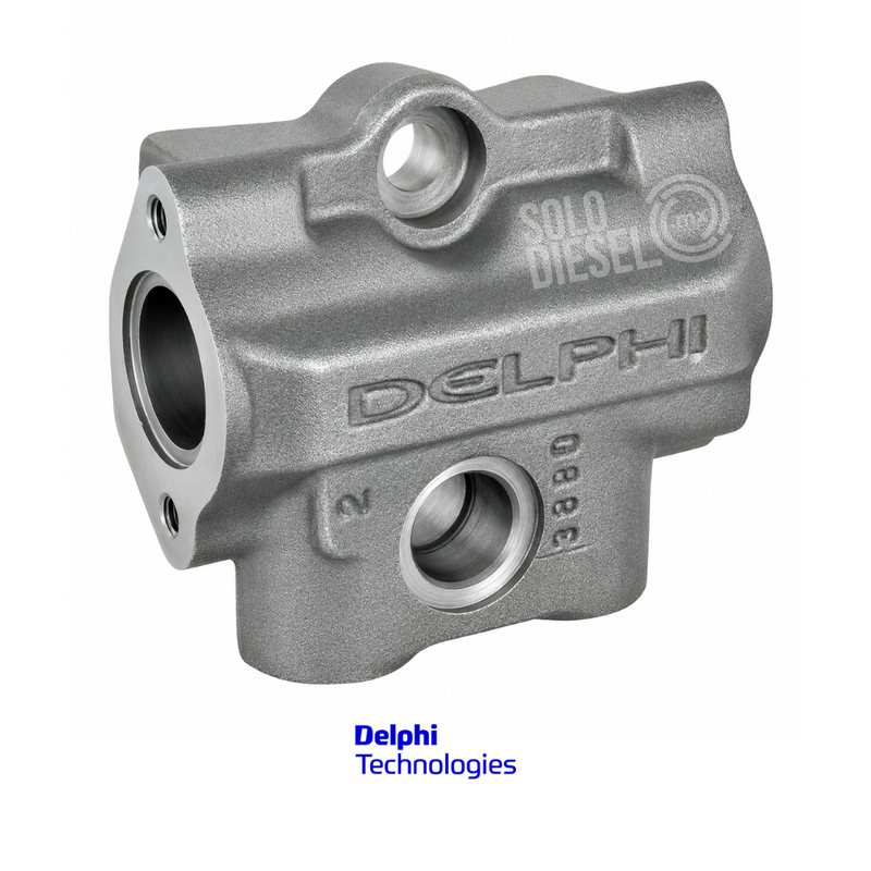 Cuerpo de Avance Automático 7243-789 Delphi para Bomba Diésel DP210 / DP310 CAV — JCB / Perkins / Caterpillar