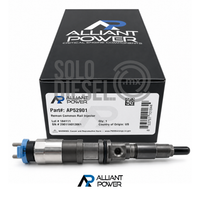 Inyector Common Rail Reman AP52901 Alliant Power para John Deere 4045 4.5L / 6068 6.8L — RE529118 / SE501926