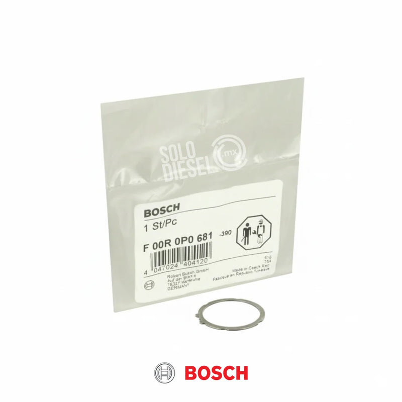 Anillo de Tope 1.10mm F00R0P0681 Bosch para Bomba Diésel CP3