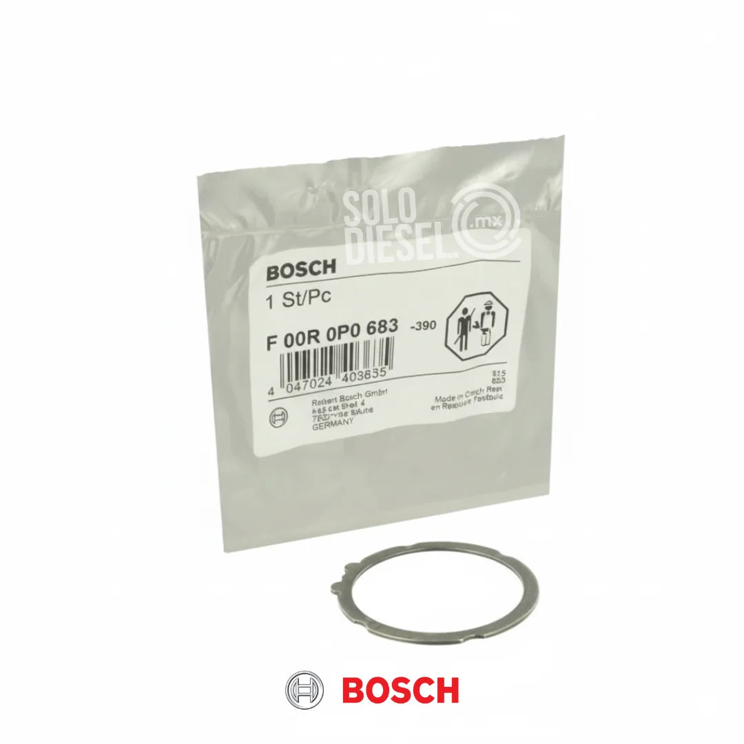 Anillo de Tope 1.20mm F00R0P0683 Bosch para Bomba Diésel CP3