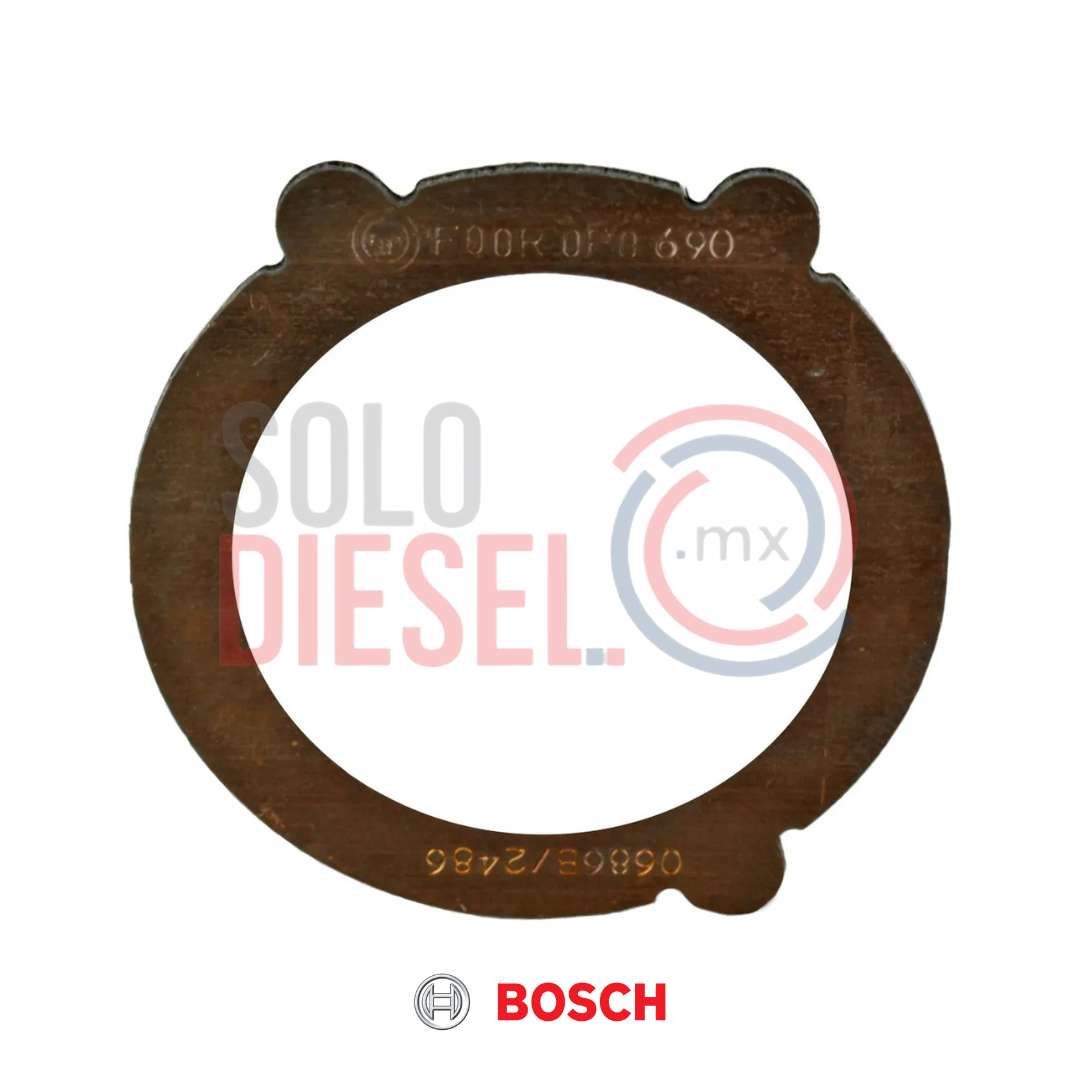 Anillo de Tope F00R0P0690 Bosch para Bomba Diésel CP3