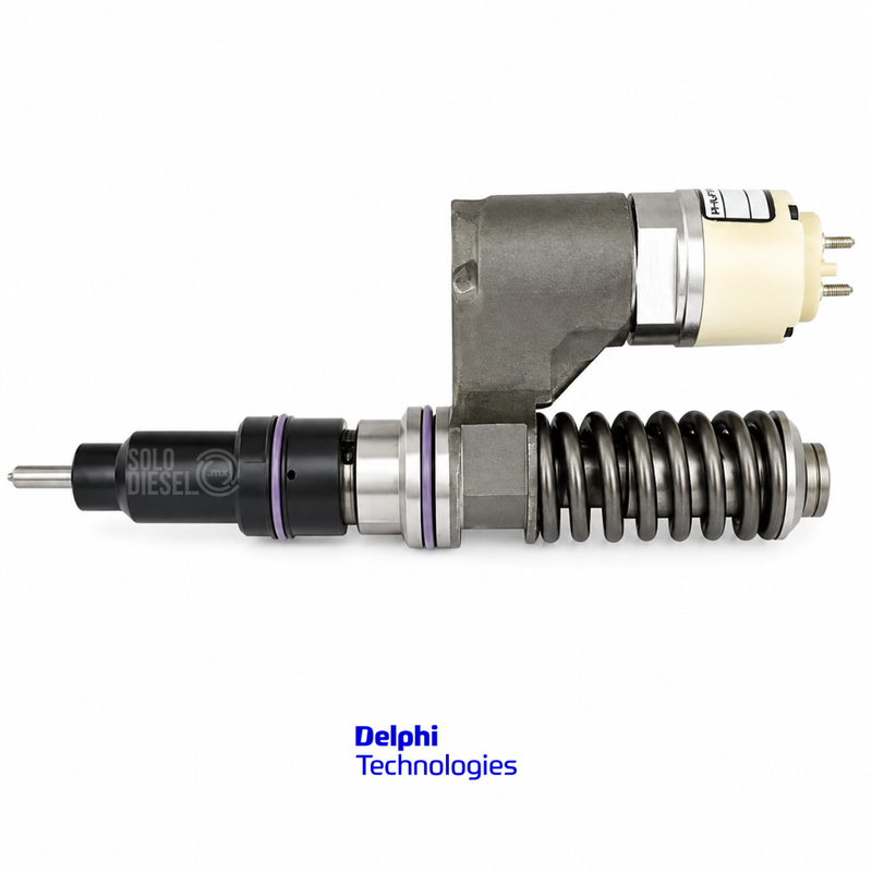 Inyector EUI Reman EX631007 Delphi para Volvo D12 12.1L — FH / FM / VN / VHD / VNL / VNM 1999–2005