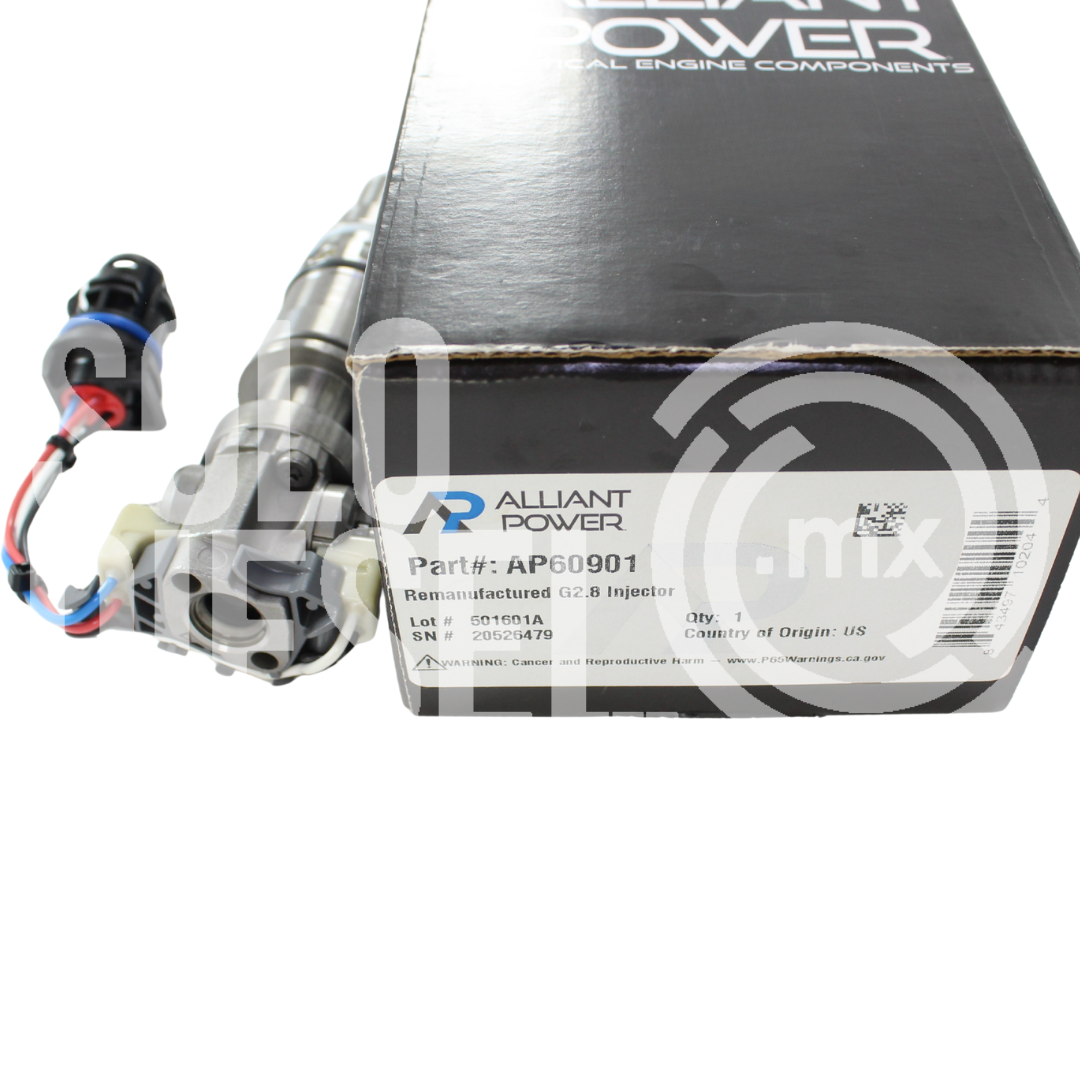 Inyector AP60901 Alliant Power Remanufacturado para motores Ford 6.0 L PowerStroke