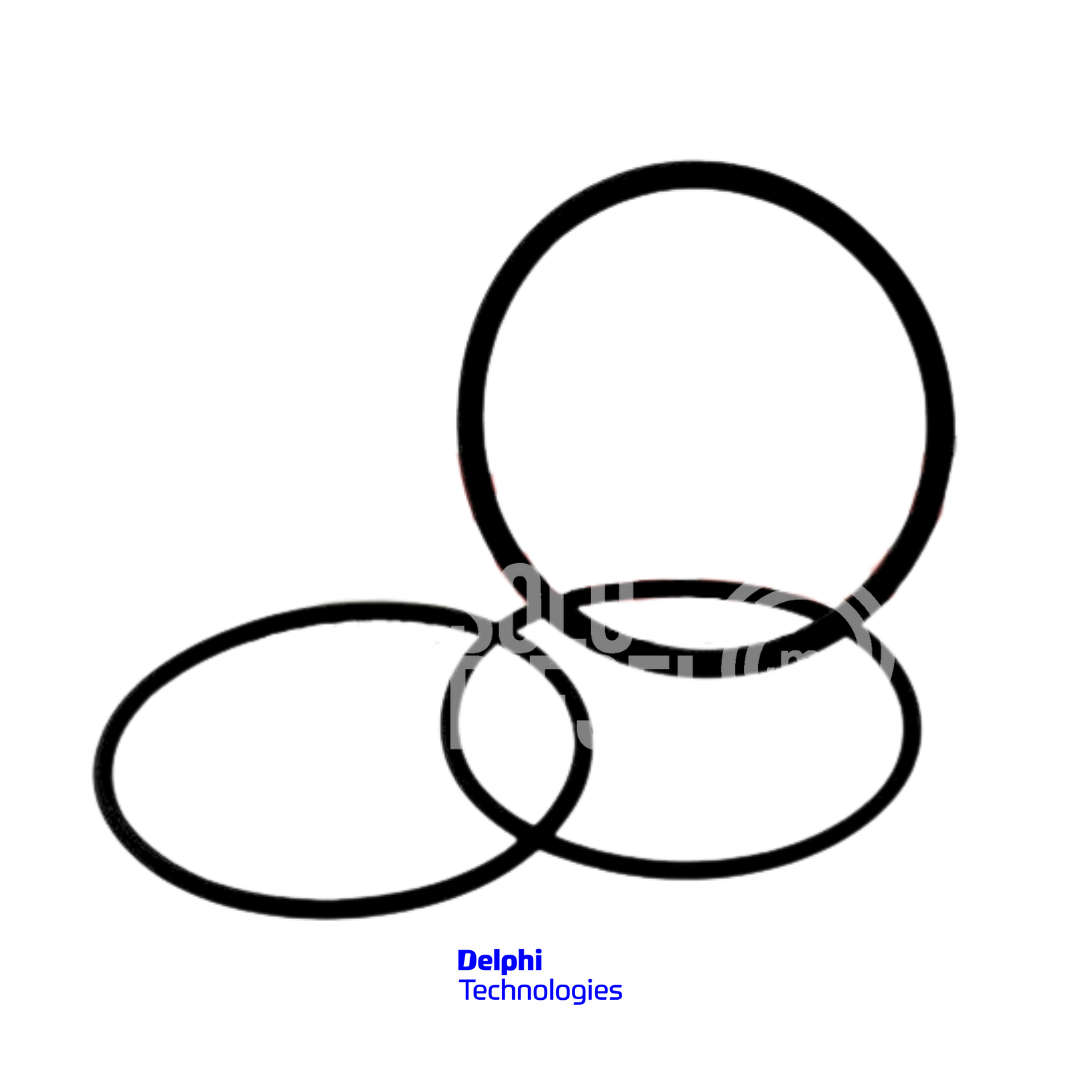 Kit de Ligas Externas de Inyector HTK119 Delphi para DDEC III IV S60 Detroit Diésel RTF26210 MCB26210