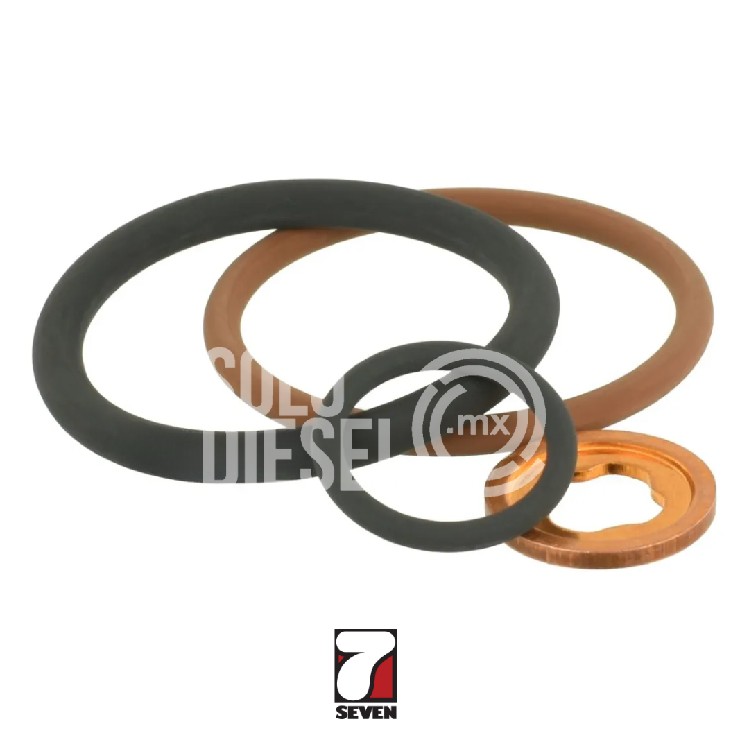 Kit de Ligas de Instalación de Inyector Diésel 17300 Seven para DD13 DD15 DD16 Detroit, Cascadia Freightliner, Actros Mercedes Benz