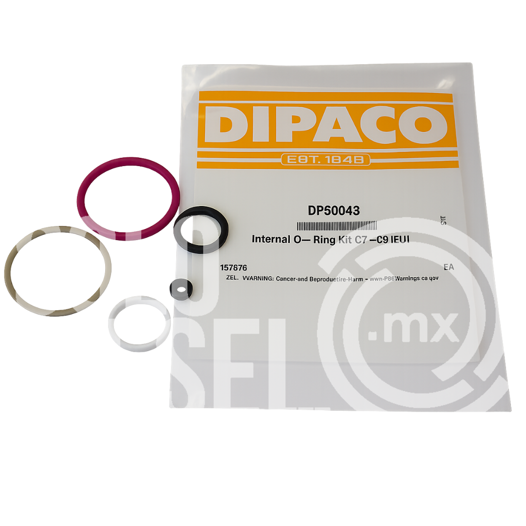Kit de Juntas Internas DPS0043 Dipaco para Inyectores HEUI C7-C9 – Caterpillar