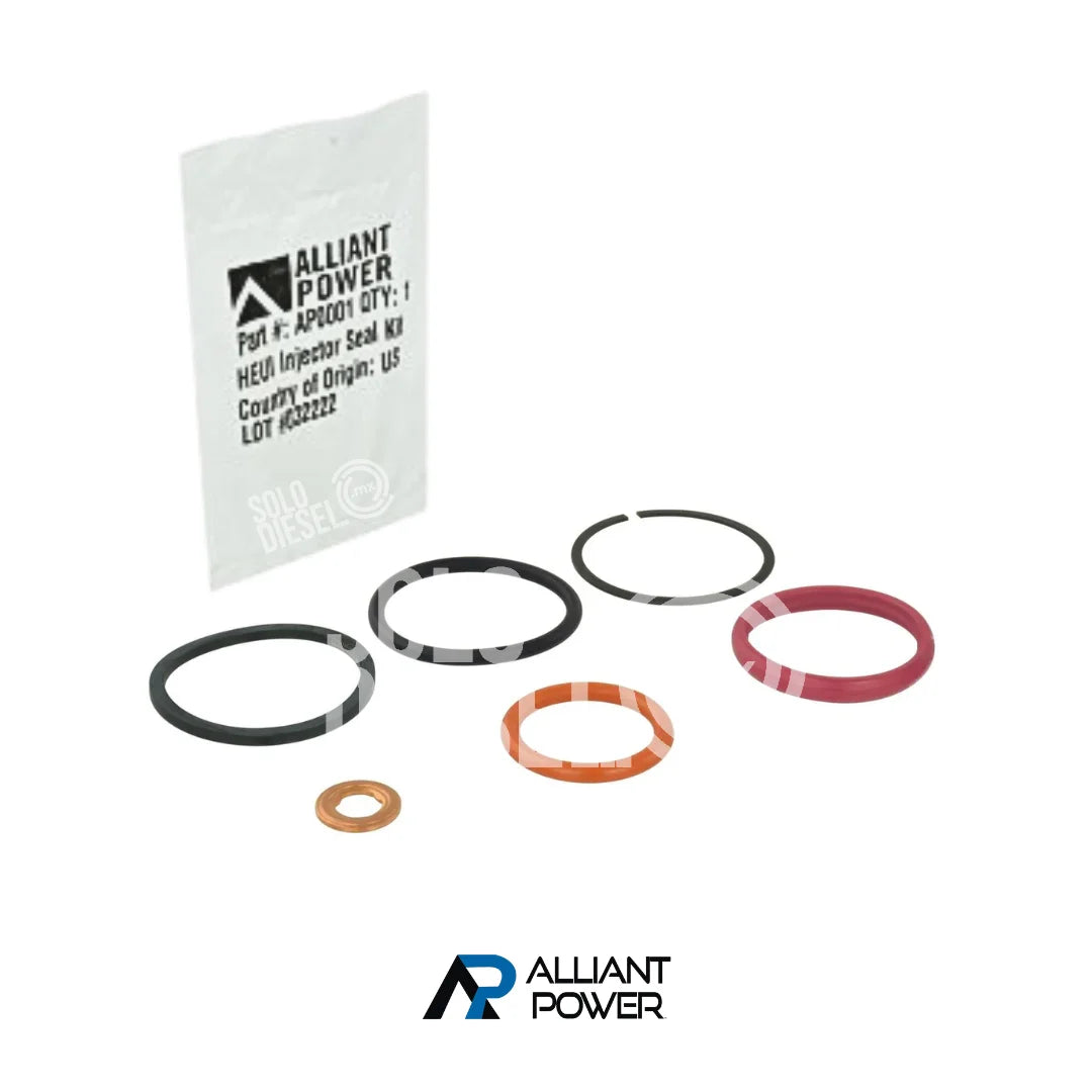 Kit de Sellos de Inyector AP0001 AlliantPower para HEUI 7.3L V8 PowerStroke Ford & DT466E Navistar