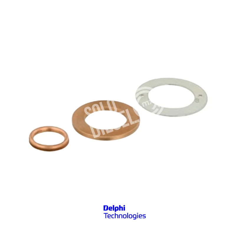 4 kits de Arandelas (gaskets) Delphi de Inyector Diesel para 2.5 H100 Hyundai