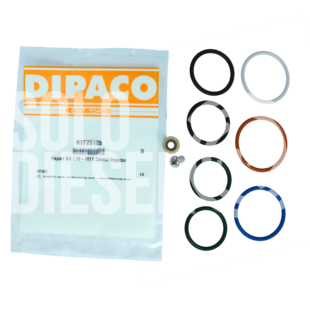 Kit de Ligas RTF26105 Dipaco para Inyectores Cummins M11/L10 Electrónico