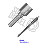 Tobera L004CVA Delphi para Inyector Common Rail DFI1 — SsangYong, Hyundai / Kia, Valtra, Massey Ferguson