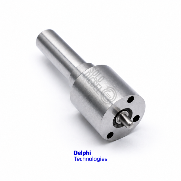 Tobera L011PBB Delphi para Inyector EUI John Deere 6125 12.5L — Cargador 744H / Cosechadoras Series 9300-9400