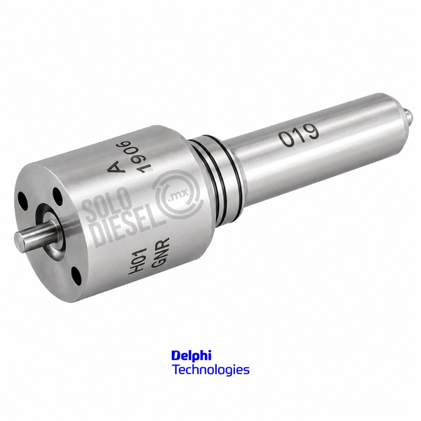 Tobera L019PBB Delphi para Inyector EUI A3 — Volvo D12 / Bus 7550 / FH12 / FM12