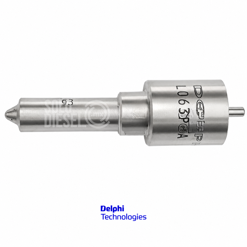Tobera L063PBA Delphi para Inyector Diésel — Perkins 1004.40T / JCB / Caterpillar / Massey Ferguson