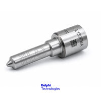Tobera L130PBA Delphi para Inyector Diésel — Perkins 1104C-44 / Caterpillar 3054C / Massey Ferguson / JCB / CAT 428D-442D
