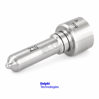 Tobera L214PBC Delphi para Inyector EUI E3 4 Pines — Volvo D12 / Autobús 7550 / FH12 / FM12 Euro 3