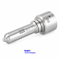 Tobera L222PBC Delphi para Inyector EUI E1 2 Pines — Volvo D12D / Autobús 9700 / FH12 / FM12 / NH12 Euro 3
