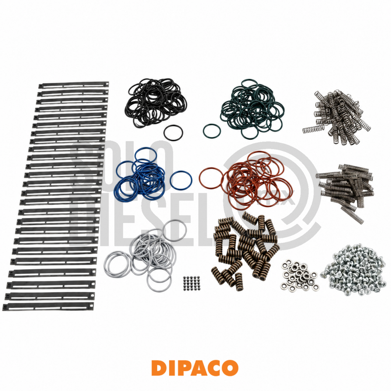 Kit Maestro de Reparación de Inyector RTF26129-25 DIPACO para Cummins N14 / M11 / L10 CELECT (25 Inyectores)