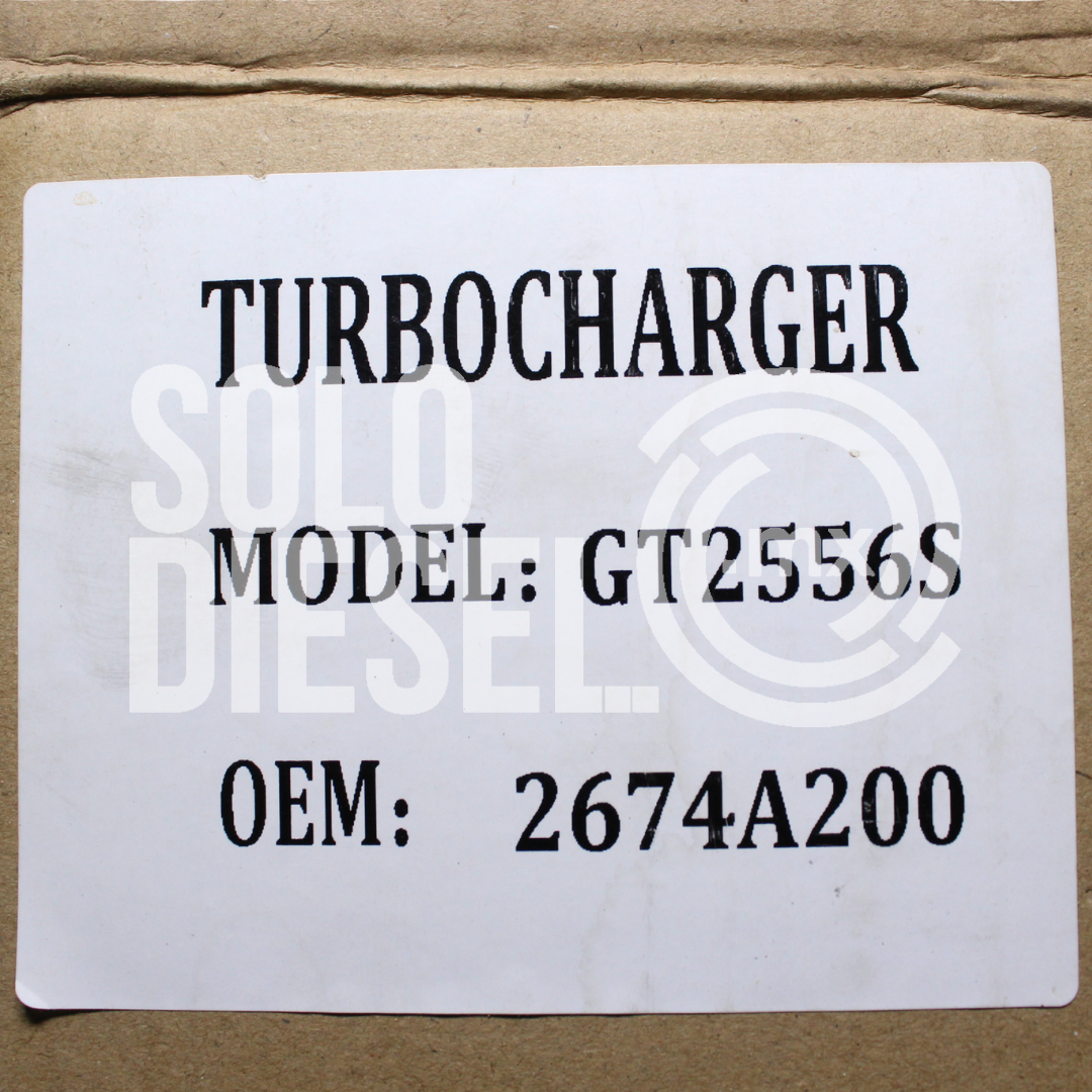 Turbo GT2556S Global Turbos para motor Perkins | Caterpillar